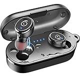 TOZO T10 Auriculares Bluetooth IPX8 Impermeable Bluetooth 5.0 Auriculares In Ear con Estuche de...